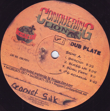 Garnett Silk Meets The Conquering Lion (2) - A Dubplate Selection (Part 1) (LP, Comp)