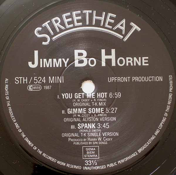 Jimmy 'Bo' Horne* - Jimmy 'Bo' Horne (Special 5 Track Mini-LP) (LP, MiniAlbum, Comp)