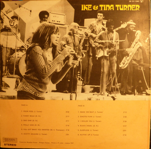 Ike & Tina Turner - Black Angel (LP, Comp)
