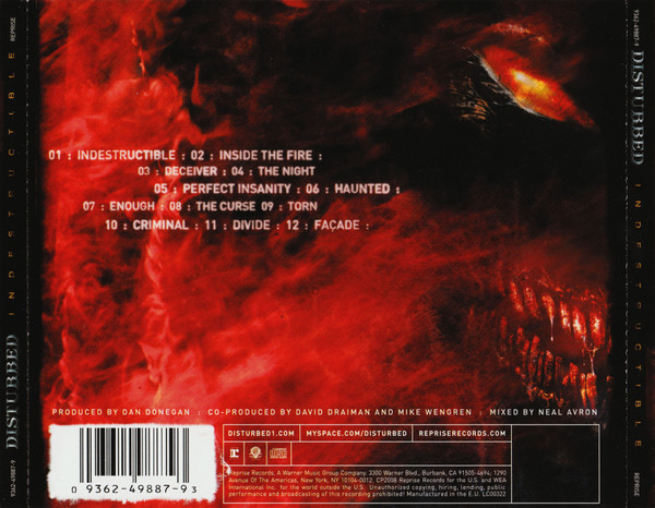 Disturbed - Indestructible (CD, Album)