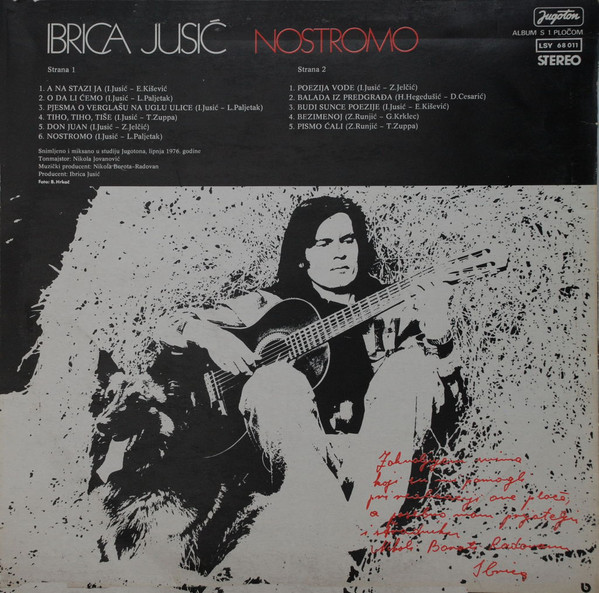 Ibrica Jusić - Nostromo (LP, Album, RE)