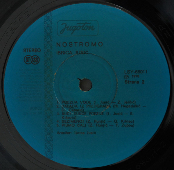 Ibrica Jusić - Nostromo (LP, Album, RE)