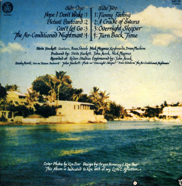 Steve Hackett - Cured (LP, Album)