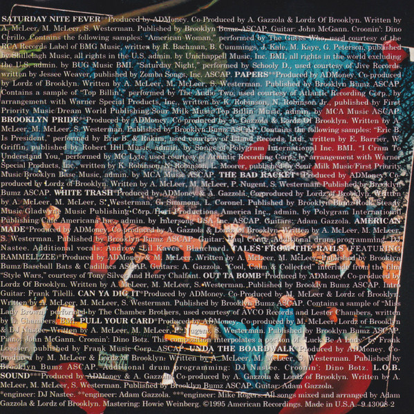 Lordz Of Brooklyn - All In The Family (CD, Album, SRC)