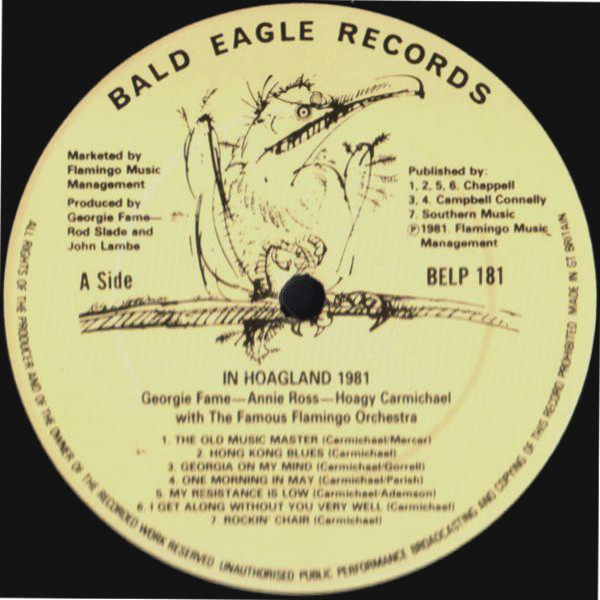 Georgie Fame, Annie Ross, Hoagy Carmichael - In Hoagland 1981 (LP, Album)