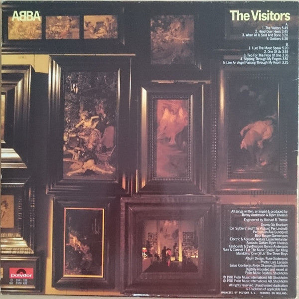 ABBA - The Visitors (LP, Album)