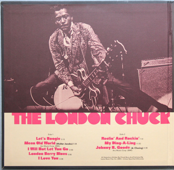 Chuck Berry - The London Chuck Berry Sessions (LP, Album, Pit)