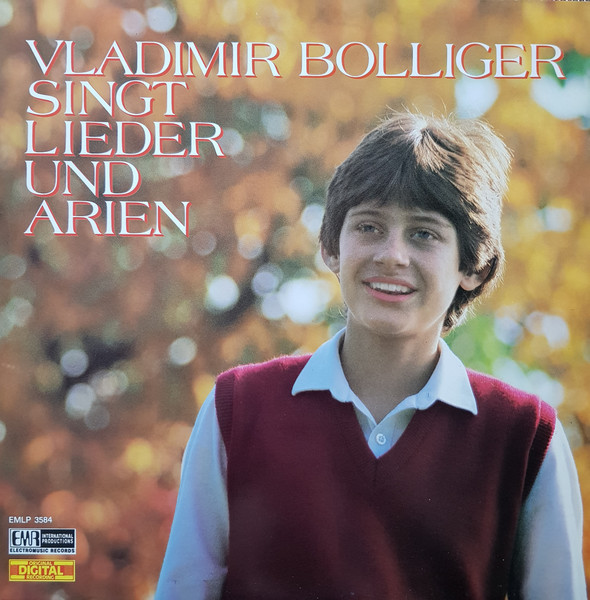 Vladimir Bolliger - Vladimir Bolliger Singt Lieder Und Arien (LP)
