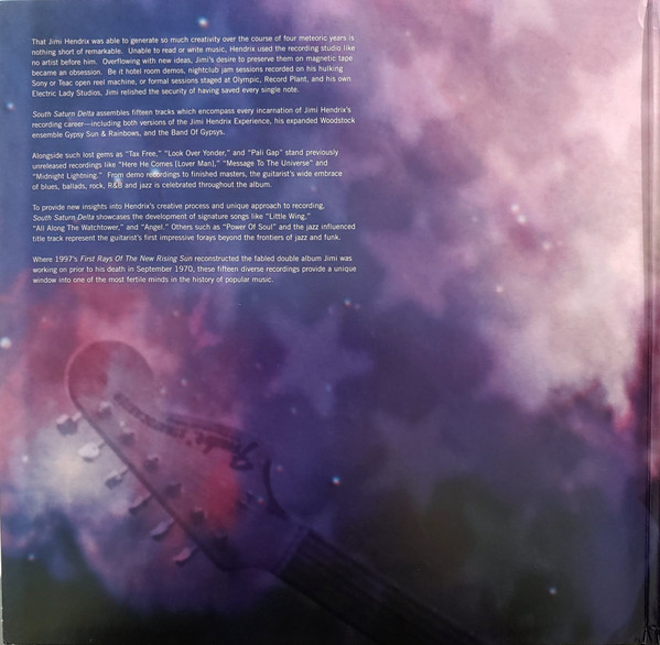 Jimi Hendrix - South Saturn Delta (2xLP, Comp, 180)