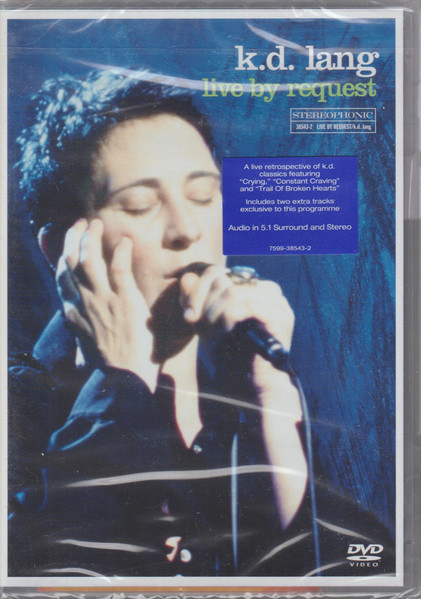 k.d. lang - Live By Request (DVD-V, Multichannel, PAL)