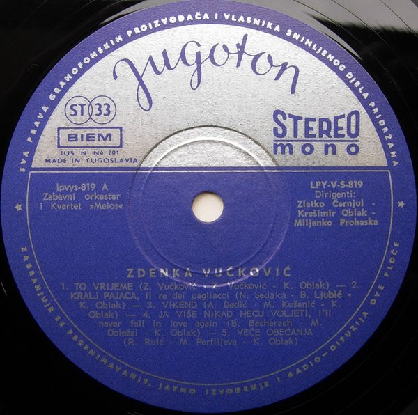 Zdenka* - Zdenka (LP, Album)