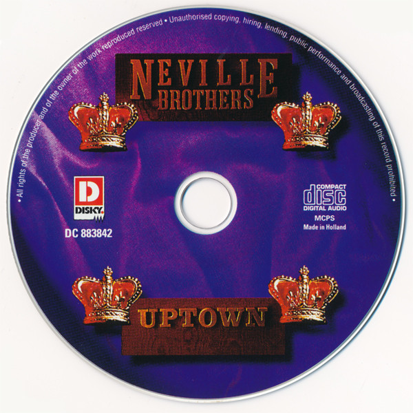 The Neville Brothers - Uptown (CD, Album)