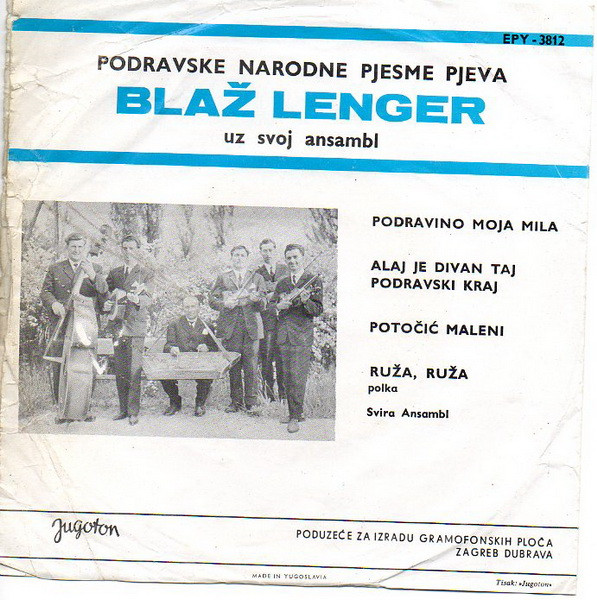 Blaž Lenger - Podravino Moja Mila (7