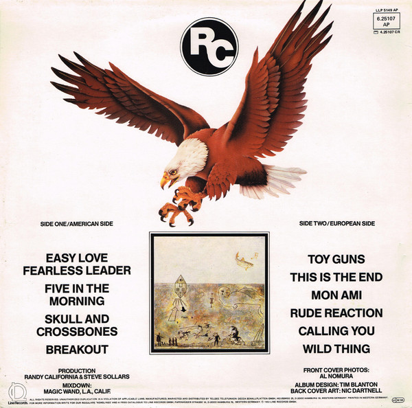 Randy California - Euro-American (LP, Album)