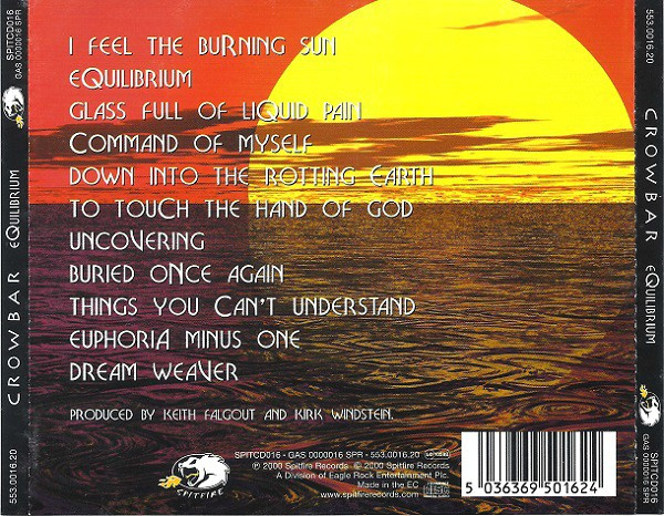 Crowbar (2) - Equilibrium (CD, Album)