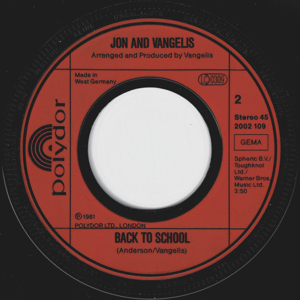 Jon And Vangelis* - I'll Find My Way Home (7