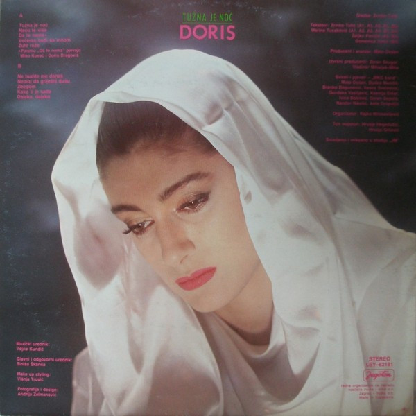 Doris* - Tužna Je Noć (LP, Album)