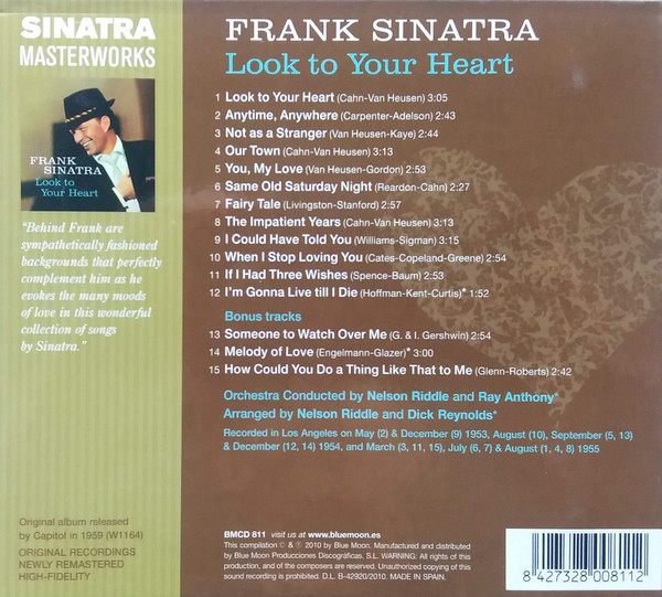 Frank Sinatra - Look To Your Heart (CD, Album, Comp, RE)