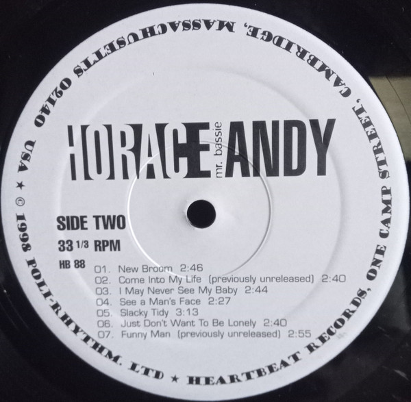Horace Andy - Mr. Bassie  (LP, Comp, Bla)