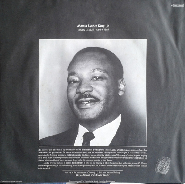 Stevie Wonder - Hotter Than July (LP, Album, Gat)