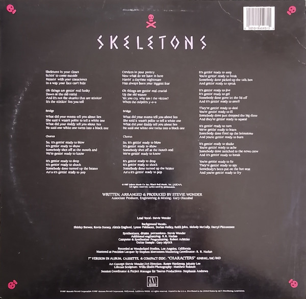Stevie Wonder - Skeletons (12