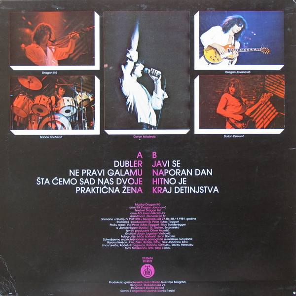 Generacija 5 - Dubler (LP, Album)