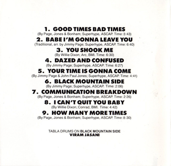 Led Zeppelin - Led Zeppelin (CD, Album, RE)