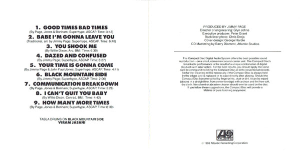 Led Zeppelin - Led Zeppelin (CD, Album, RE)