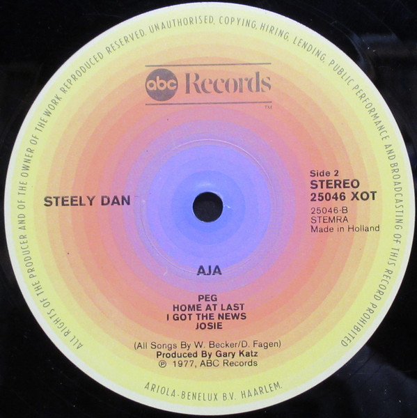 Steely Dan - Aja (LP, Album, Gat)
