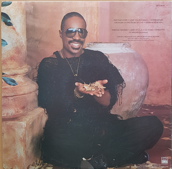 Stevie Wonder - In Square Circle (LP, Album, Gat)