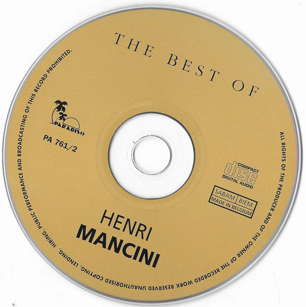 Henri Mancini* - The Best Of Henri Mancini (CD, Comp)