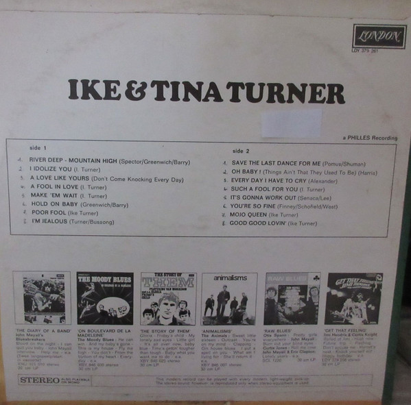 Ike & Tina Turner - River Deep - Mountain High (LP, Album)