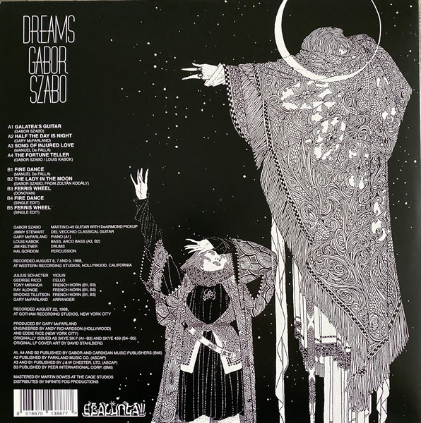 Gabor Szabo - Dreams (LP, Album, RE, RM)