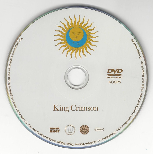 King Crimson - Larks' Tongues In Aspic (CD, Album, RE, RM + DVD-V, Album, Mono, Multichann)