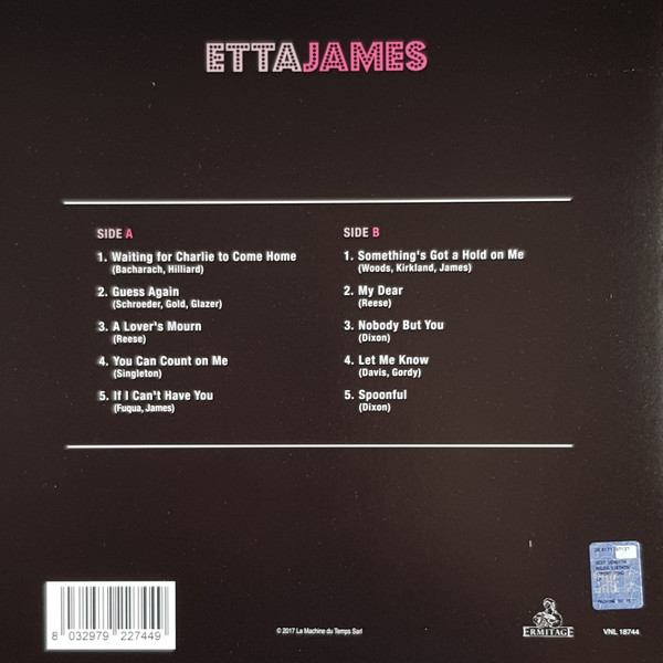 Etta James - Etta James (LP, Album, RE, 180)