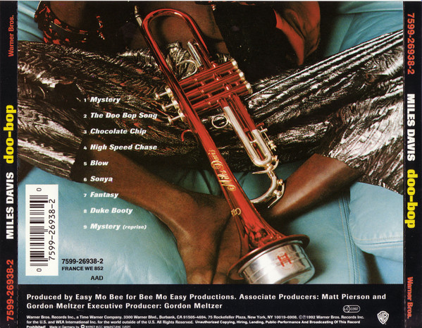 Miles Davis - Doo-Bop (CD, Album)