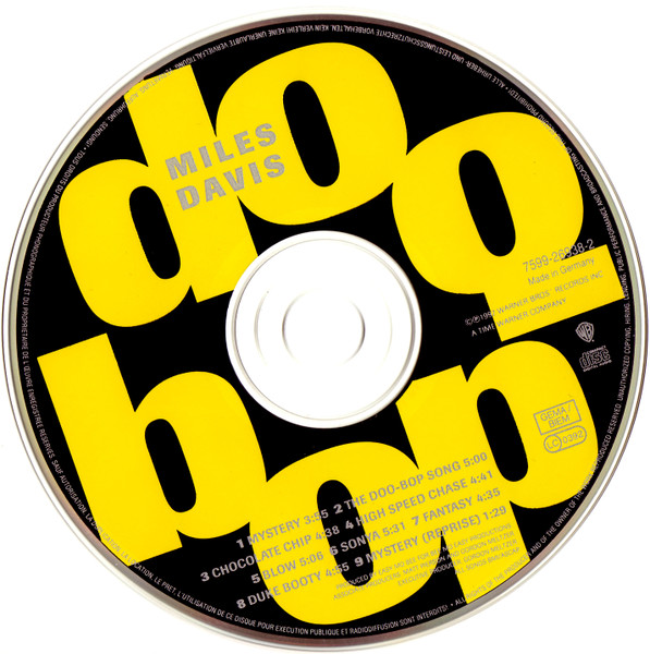 Miles Davis - Doo-Bop (CD, Album)