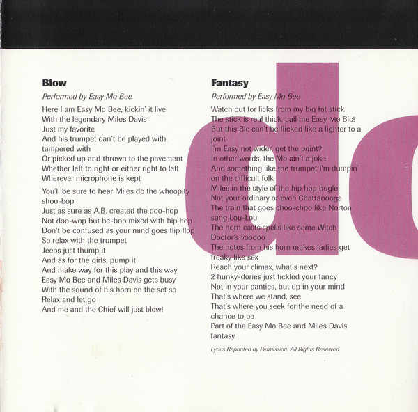 Miles Davis - Doo-Bop (CD, Album)