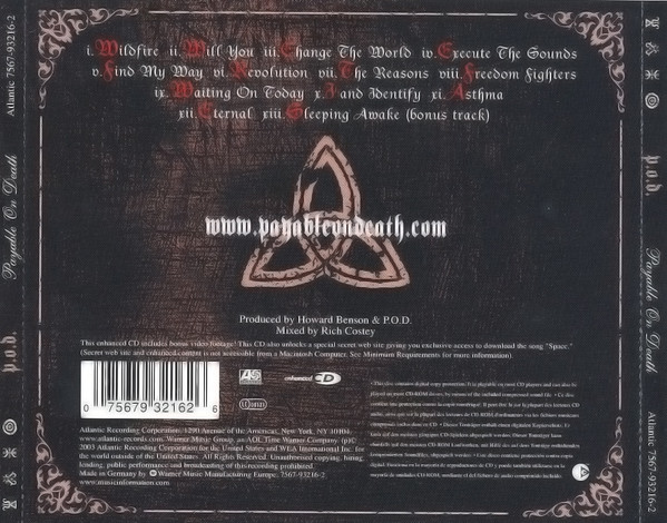 P.O.D. - Payable On Death (CD, Album, Copy Prot., Enh + DVD-V)