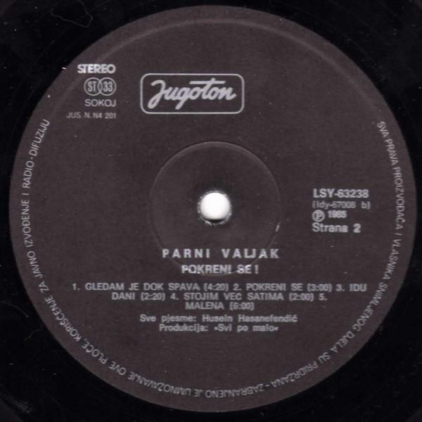 Parni Valjak - Pokreni Se ! (LP, Album)