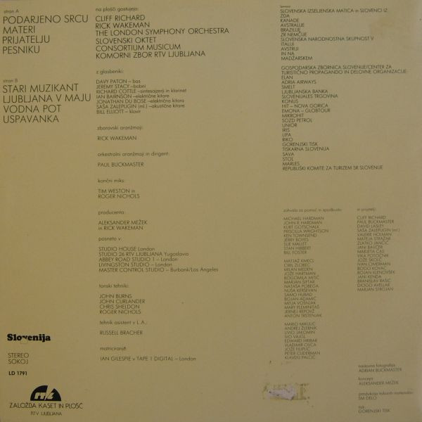 Aleksander Mežek - Podarjeno Srcu (LP, Album)