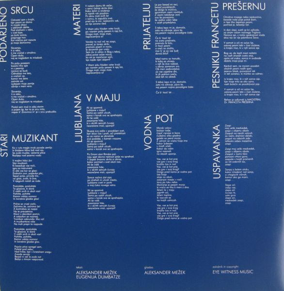 Aleksander Mežek - Podarjeno Srcu (LP, Album)