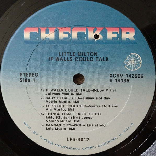 Little Milton - If Walls Could Talk (LP, Album, Lab)