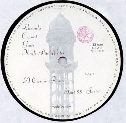 A Certain Ratio - Sextet (LP, Album)