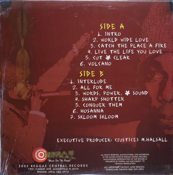 Sizzla - Hosanna (LP, Album)