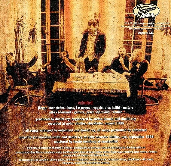 Entombed - Same Difference (CD, Album)