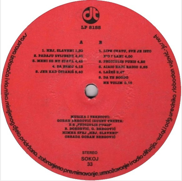 Bijelo Dugme - Bijelo Dugme (LP, Album, Fir)