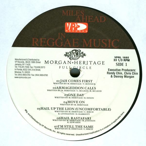 Morgan Heritage - Full Circle (LP, Album)