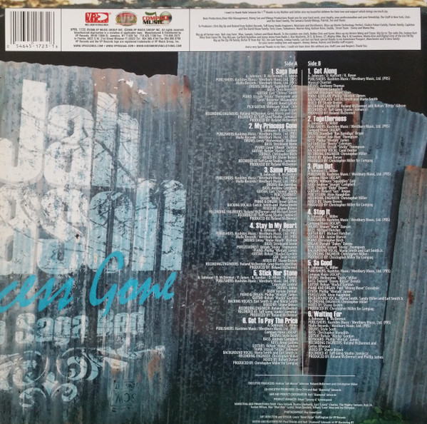 Jah Mason - Princess Gone... The Saga Bed (LP, Album)