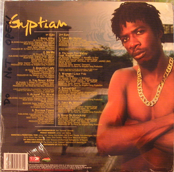 Gyptian - My Name Is Gyptian (LP, Album)